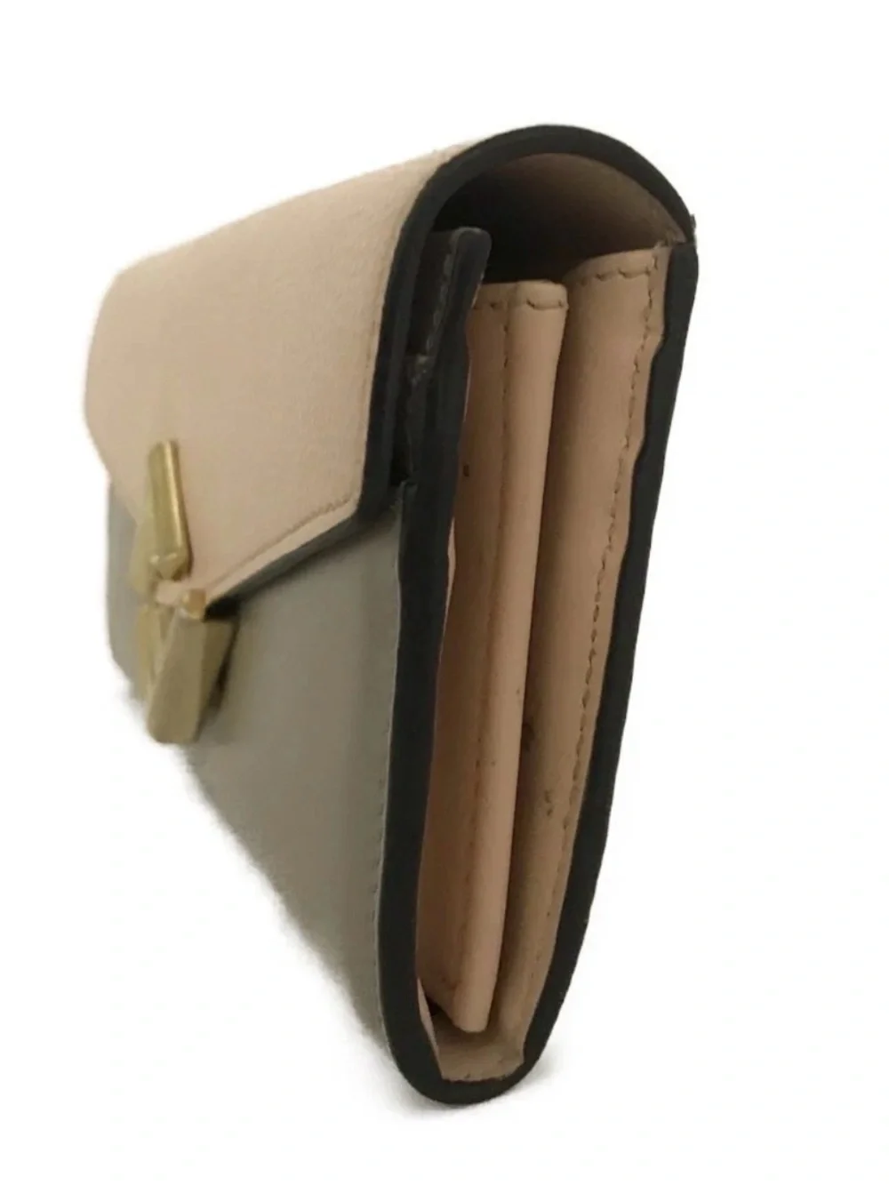 FENDI Long Wallet FF Diamond in pink